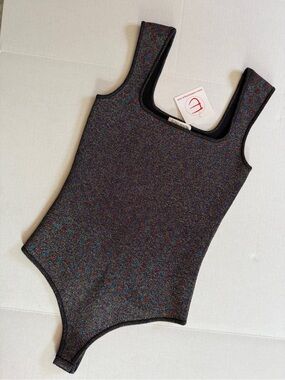 NWT Ronny Kobo glitter body suit